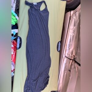 🌹Gray Sleeveless Maxi Dress